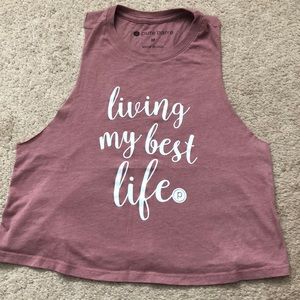 Pure Barre Crop Tank
